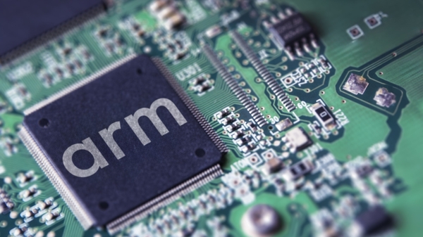An ARM CPU on a board